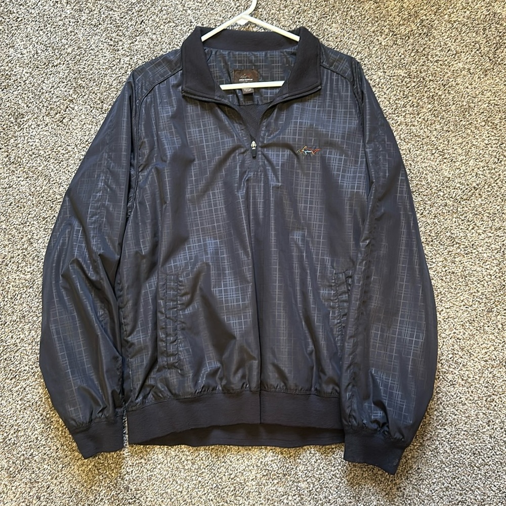 Greg Norman for Tasso Elba Golf Windbreaker Size Large Men’s